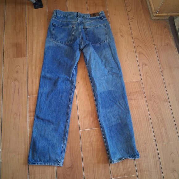 mens Kirkland straight leg jeans 32x34 cotton - Picture 2 of 5